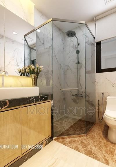Bồn tắm kính đứng 012