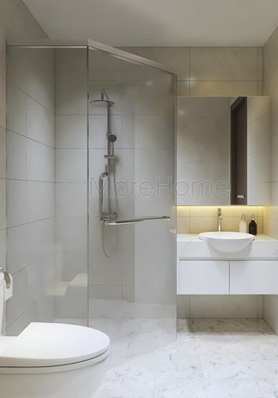 Bồn tắm đứng chung cư Vinhomes Bason