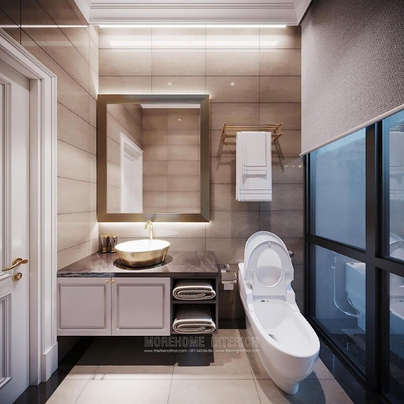 Lựa chọn mẫu gạch ốp lát nhà tắm phòng tắm phù hợp với kiểu trang trí nội thất phòng tắm của gia đình bạn